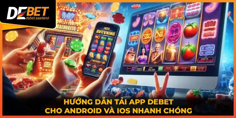 Hướng dẫn tải app DEBET cho Android và iOS nhanh chóng